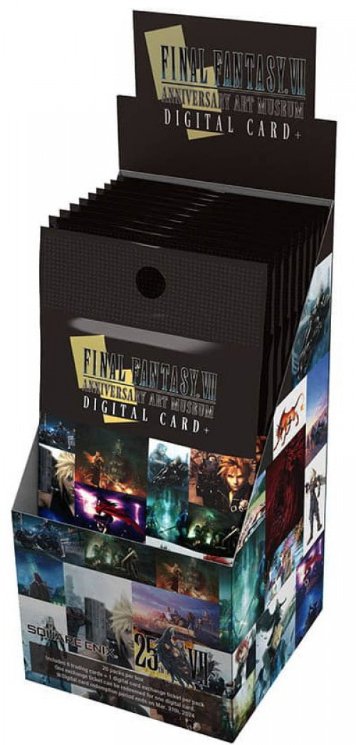 FINAL FANTASY ART MUSEUM カード 未開封 パック Final Fantasy Trading Card Game Final Fantasy VII Anniversary Art