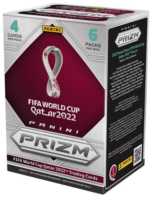 FIFA World Cup Panini 2022 Prizm Qatar Soccer Trading Card BLASTER