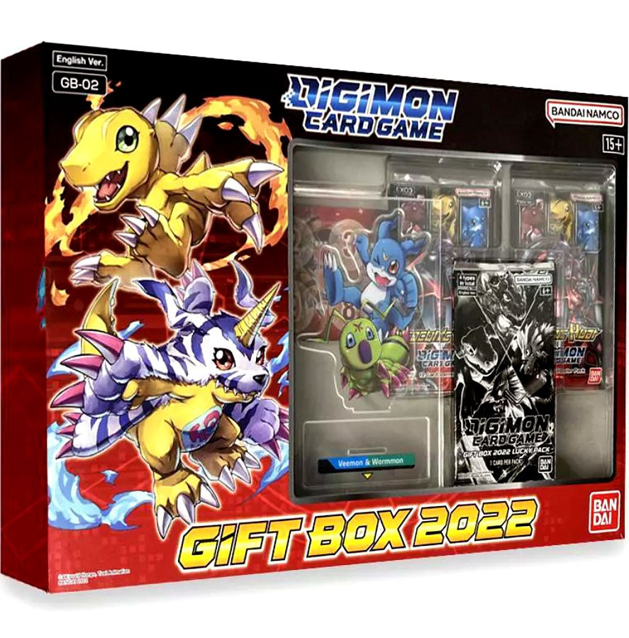 Digimon Trading Card Game 2022 Gift Box GB-02 4 EX03 Booster Packs