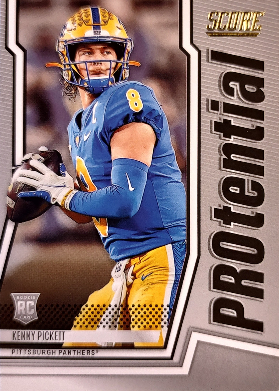 NFL 2022 Panini Score Football Single Card Gold Kenny Pickett P-KP