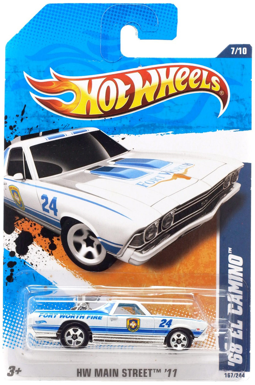 Hot Wheels HW Main Street 11 68 El Camino Diecast Car Mattel - ToyWiz
