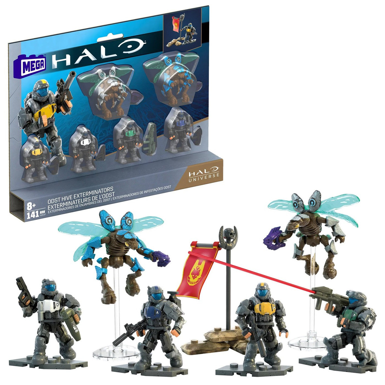 Halo Universe ODST Hive Exterminators Mini Figure 6-Pack ODST