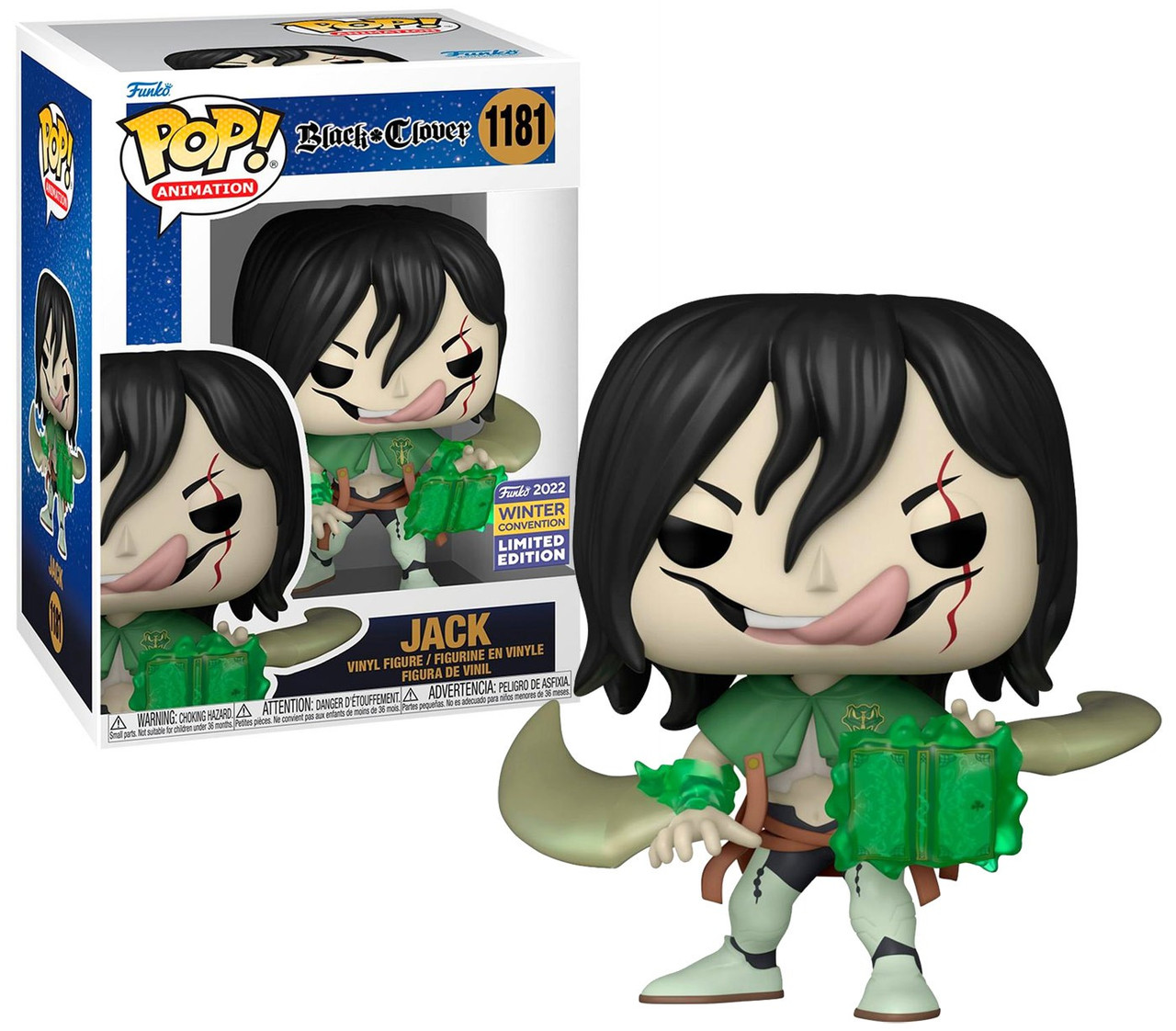 Funko Black Clover POP Animation Jack Exclusive Vinyl Figure 1181