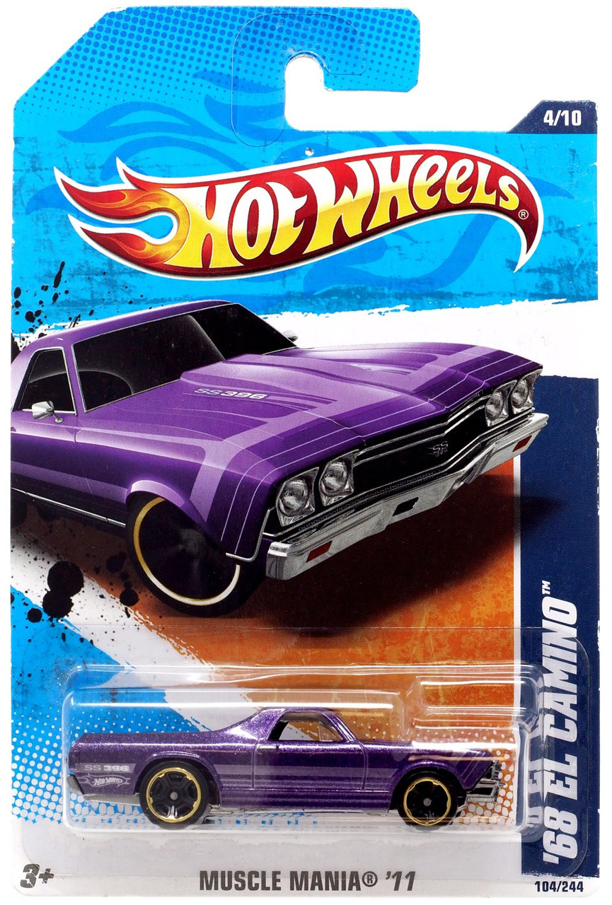 Hot Wheels HW Muscle Mania 68 El Camino Diecast Car Mattel - ToyWiz