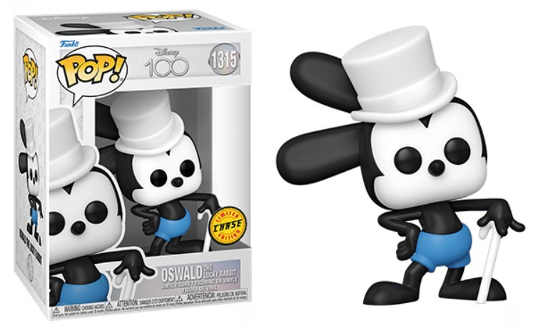 週末限定値下‼️Funko ディズニー オズワルド フィギュア OSWALD 限定 Funko Disney POP Disney Oswald Vinyl Figure 1315 Chase Version