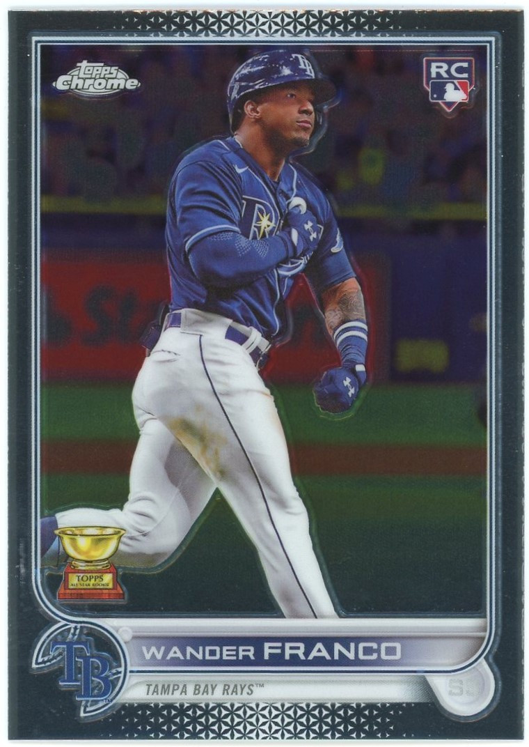 MLB Topps 2022 Topps Chrome Single Card Rookie Wander Franco 35