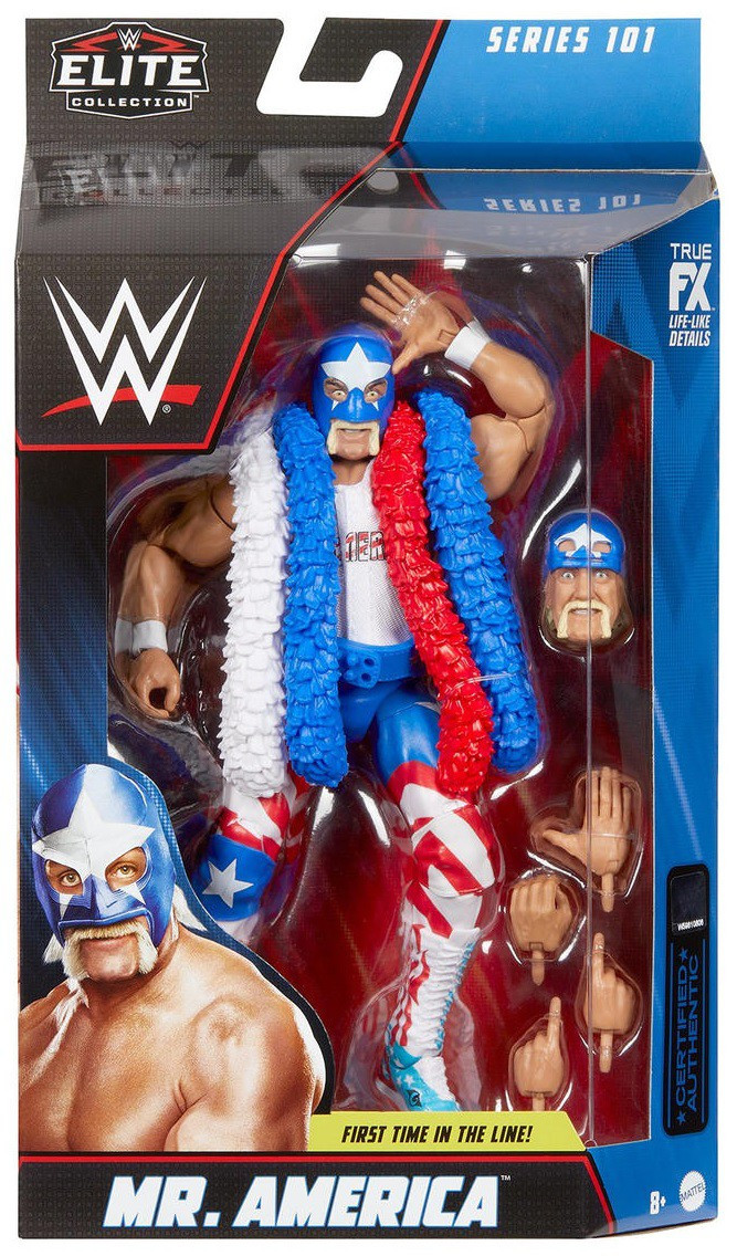 WWE Wrestling Elite Collection Series 101 Mr. America Hulk Hogan
