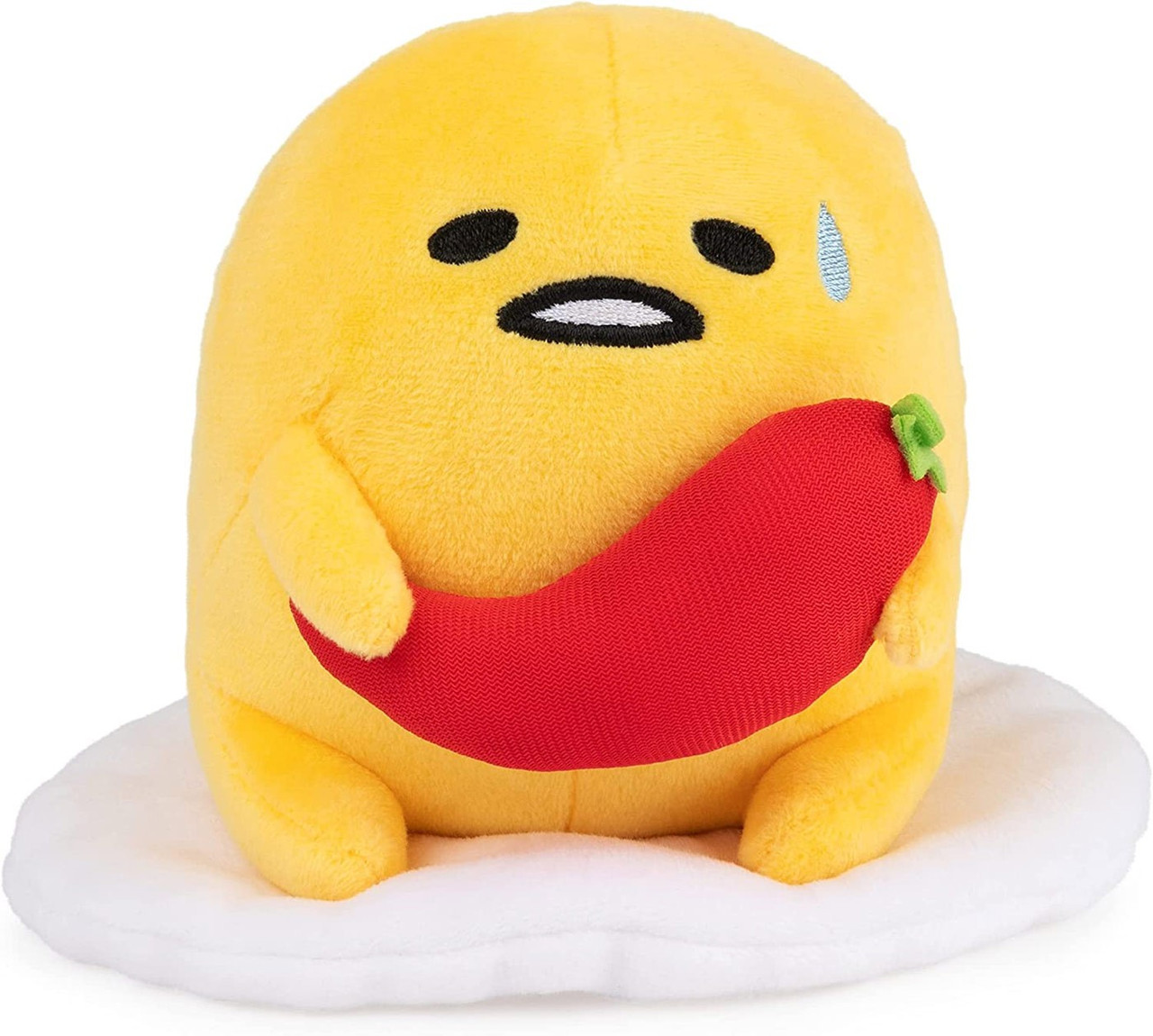 Sanrio Gudetama Spicy Gudetama 5 Plush Gund - ToyWiz