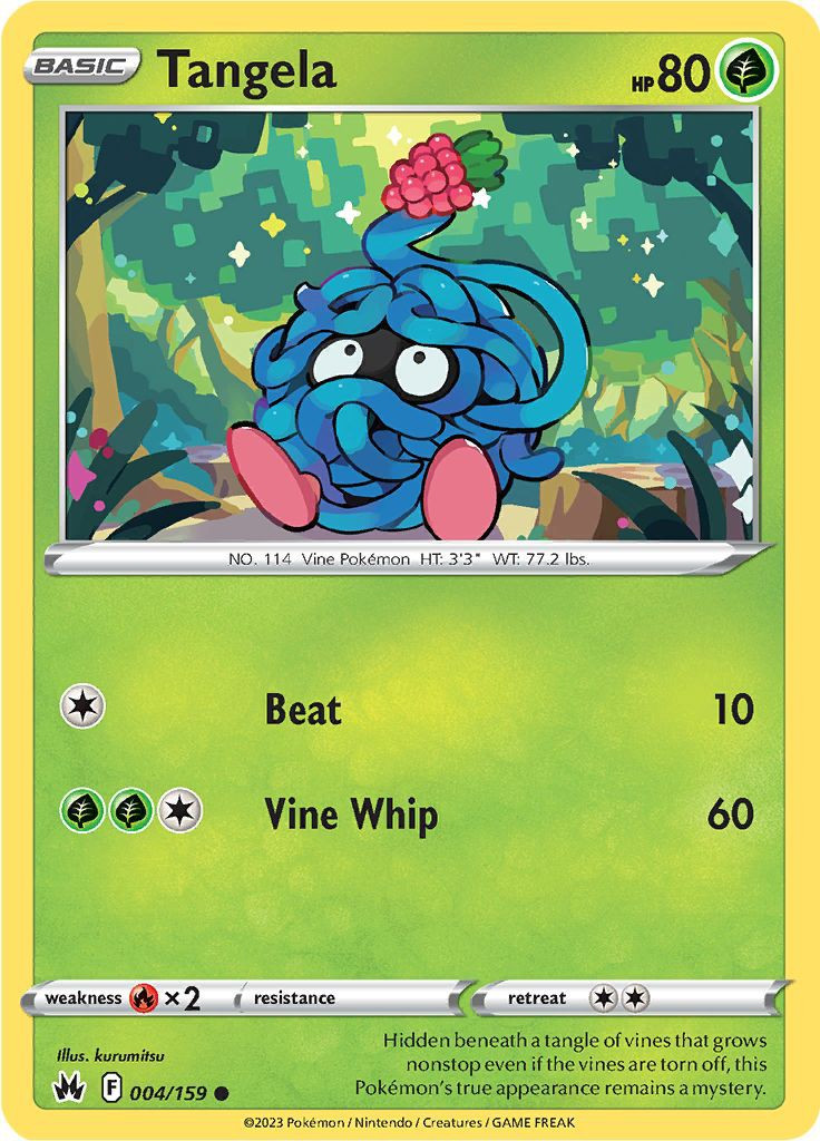 1999 tangela pokemon card value Retreat Cost Pokemon Trading Card Game Crown