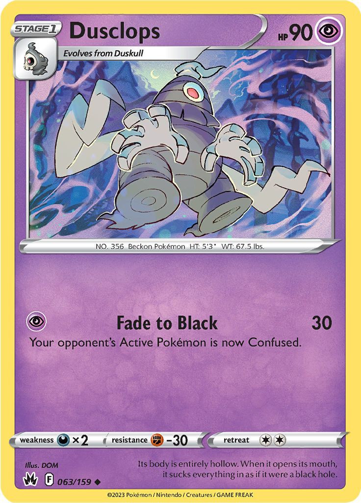 Pokemon Trading Card Game Crown Zenith Single Card Uncommon