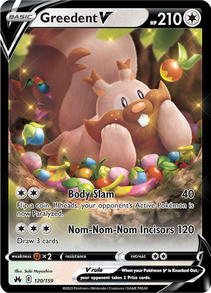 greedent pokemon card price V 256/264 Full Art Ultra Rare Foil Fusion Strike Near The potential here is huge Pokemon 2020 Greedent V Gym