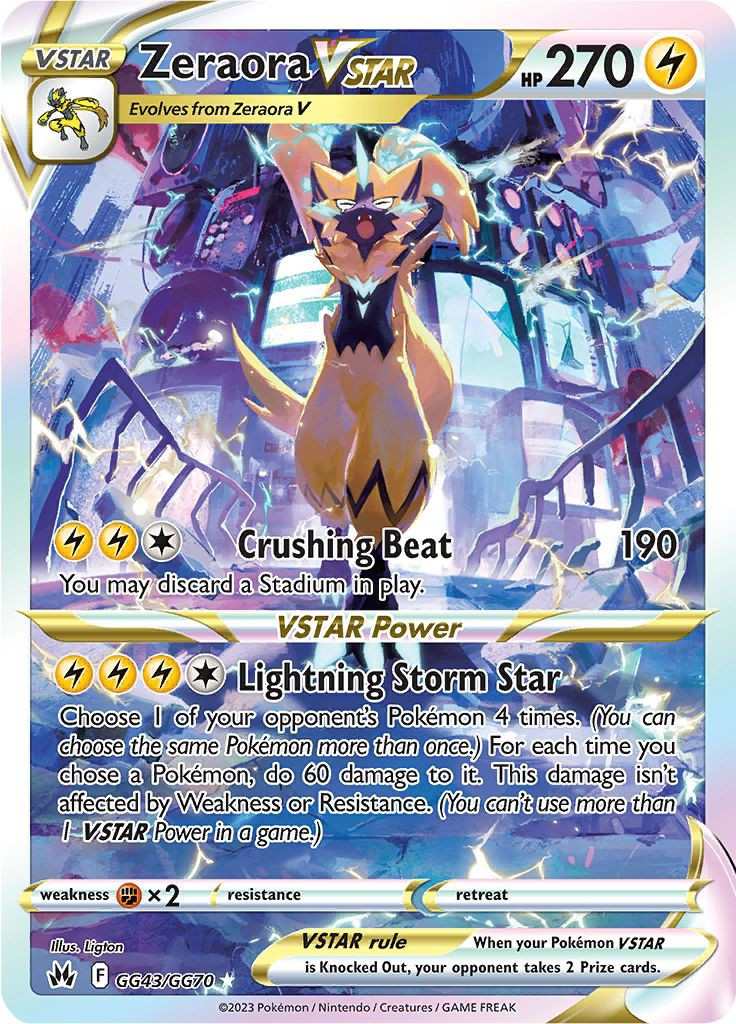 Pokemon Trading Card Game Crown Zenith Single Card Rare Holo