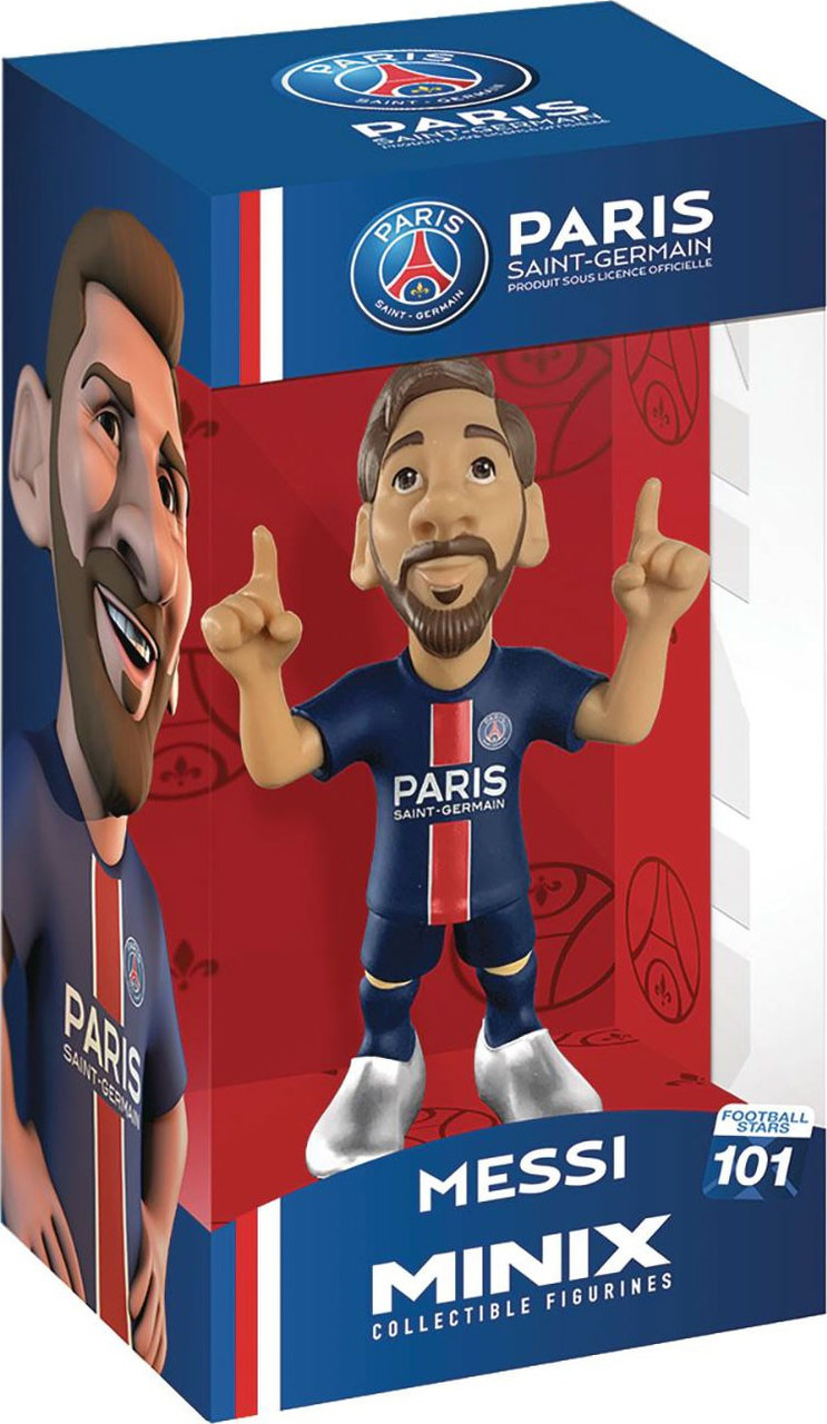 UEFA MINIX Lionel Messi 4.75 Vinyl Figure Paris Saint-Germain Mego