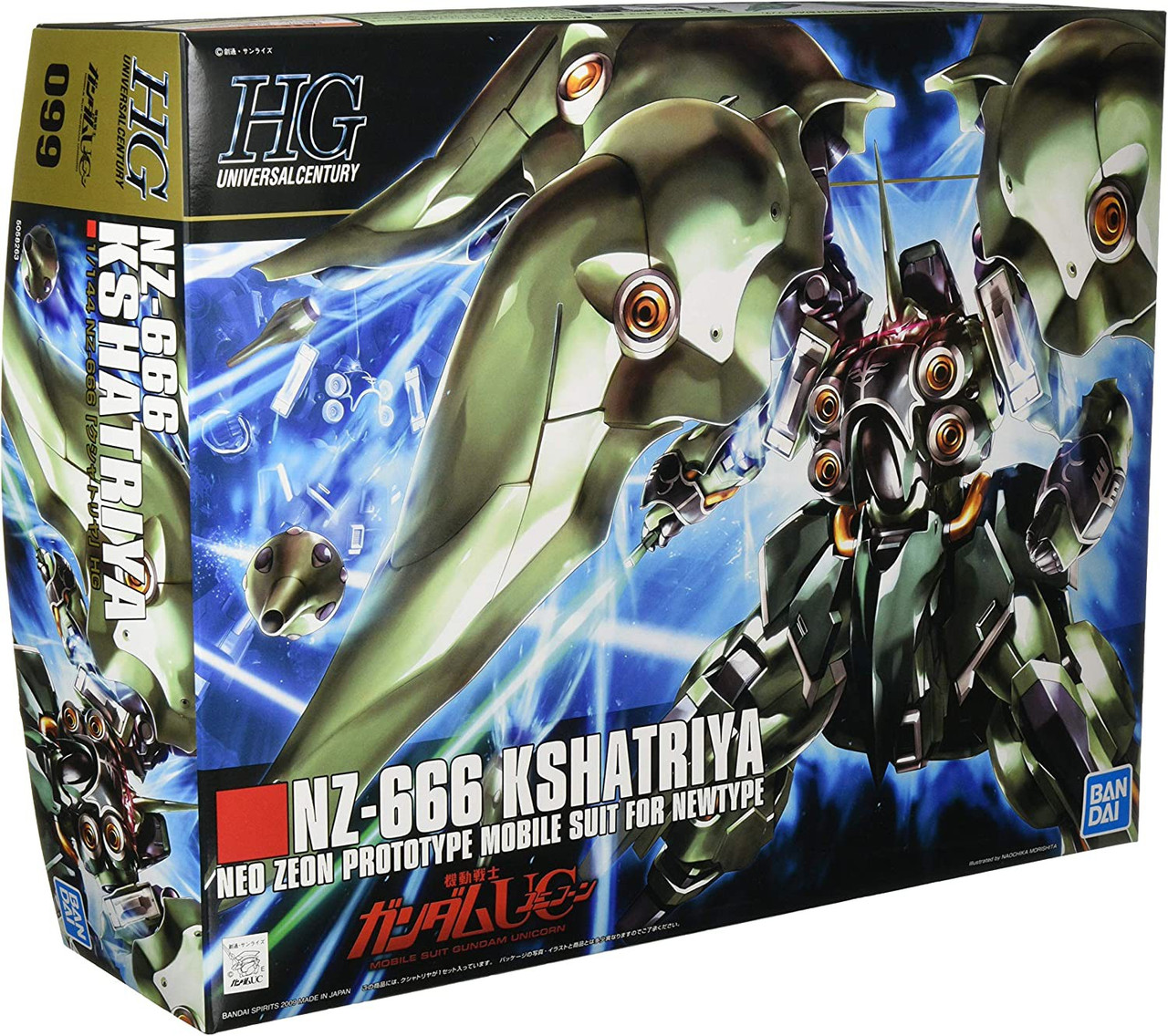 Gundam High Grade Universal Century NZ-666 Kshatriya Model Kit