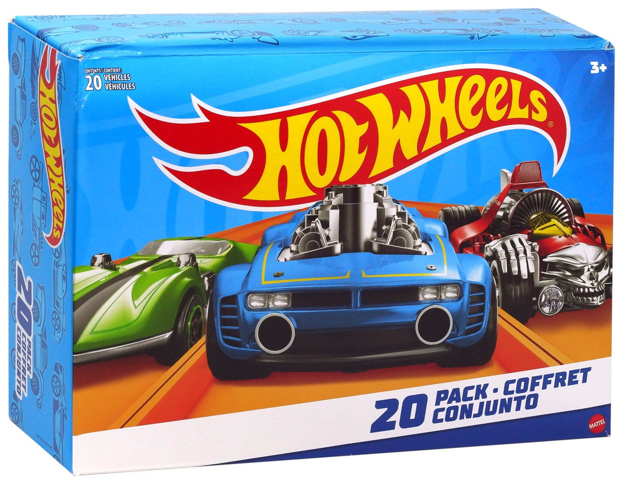 Hot Wheels Hot Wheels 20 164 Diecast Car 20-Pack 20 RANDOM Cars
