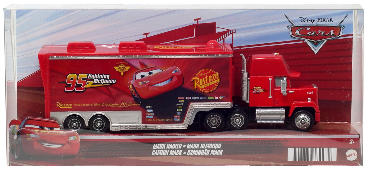 Disney Pixar Cars Cars 3 Mack Hauler 155 Diecast Car 2023 Mattel