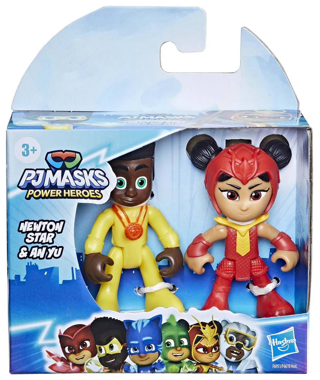 Disney Junior PJ Masks Newton Star An Yu 2.5 Mini Figure 2-Pack