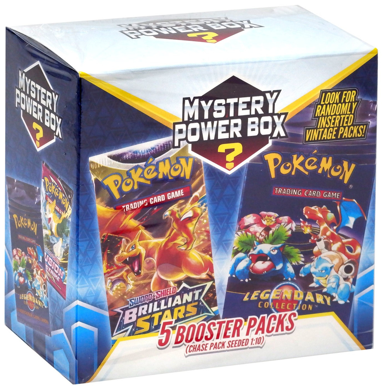 pokemon booster pack mystery box Iconic Box 1:5 Vintage Pack! SOLD OUT On Web Perfect for collectors and players of the Pokmon Trading Card Game Pokemon Mystery Power Box 5
