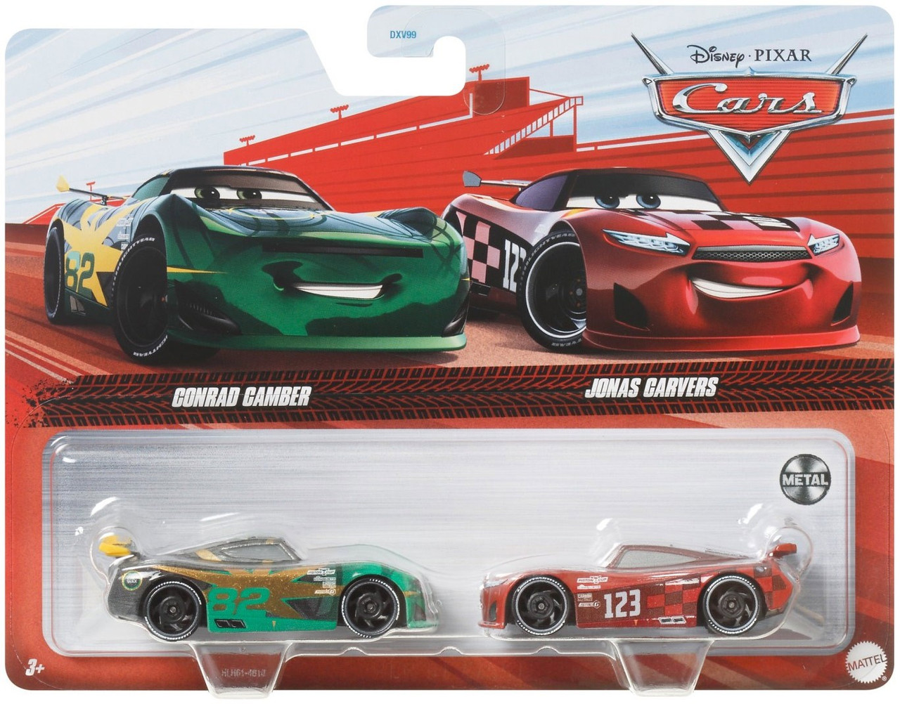 Disney Pixar Cars Cars 3 Metal Conrad Camber Jonas Carvers 155