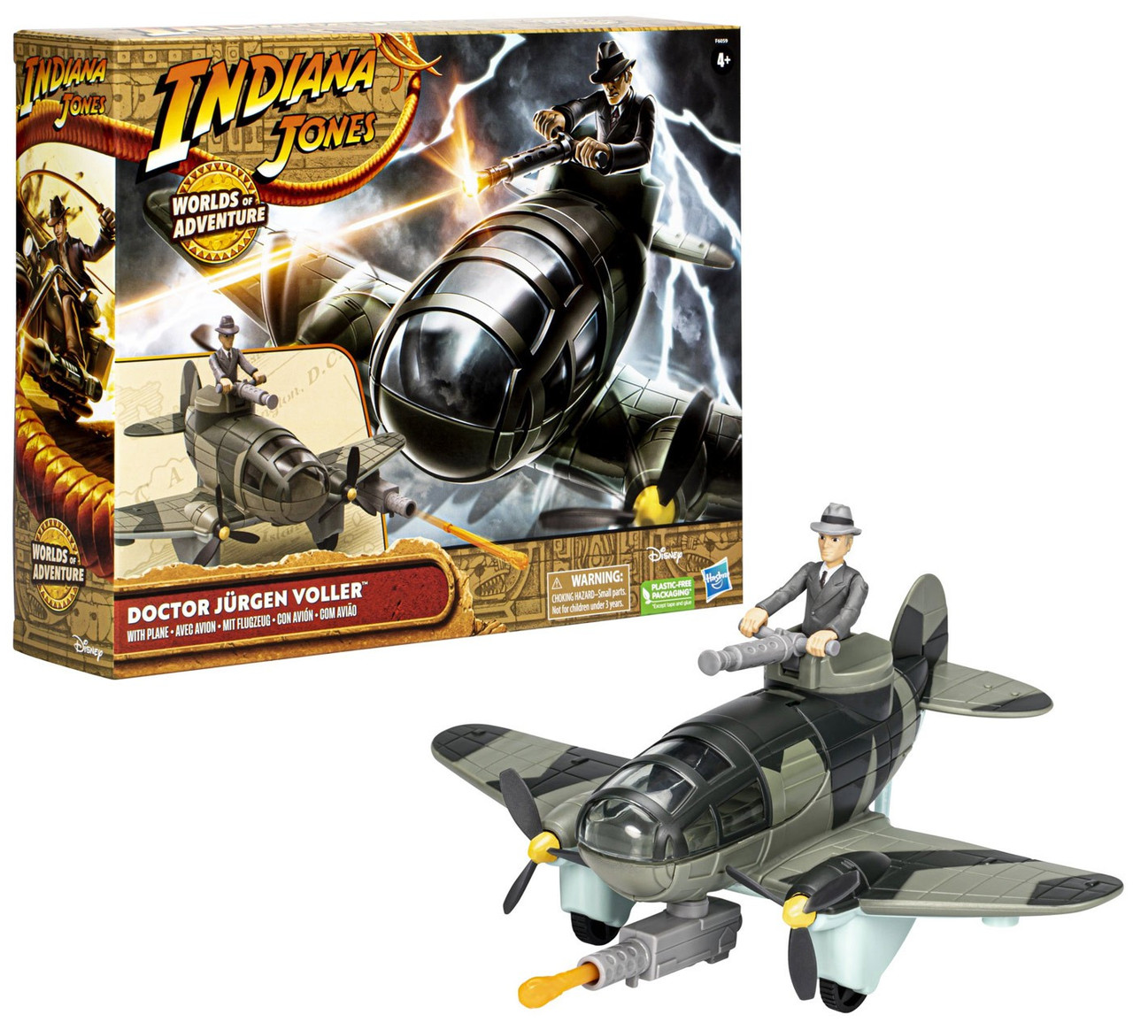 Indiana Jones World of Adventure Doctor Jurgen Voller 2.5 Figure