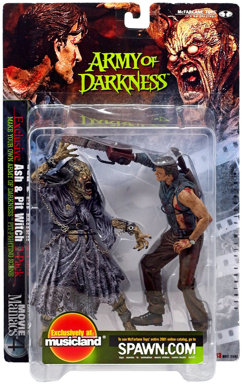 McFarlane Toys Evil Dead Movie Maniacs Series 4 Ash Pit Witch
