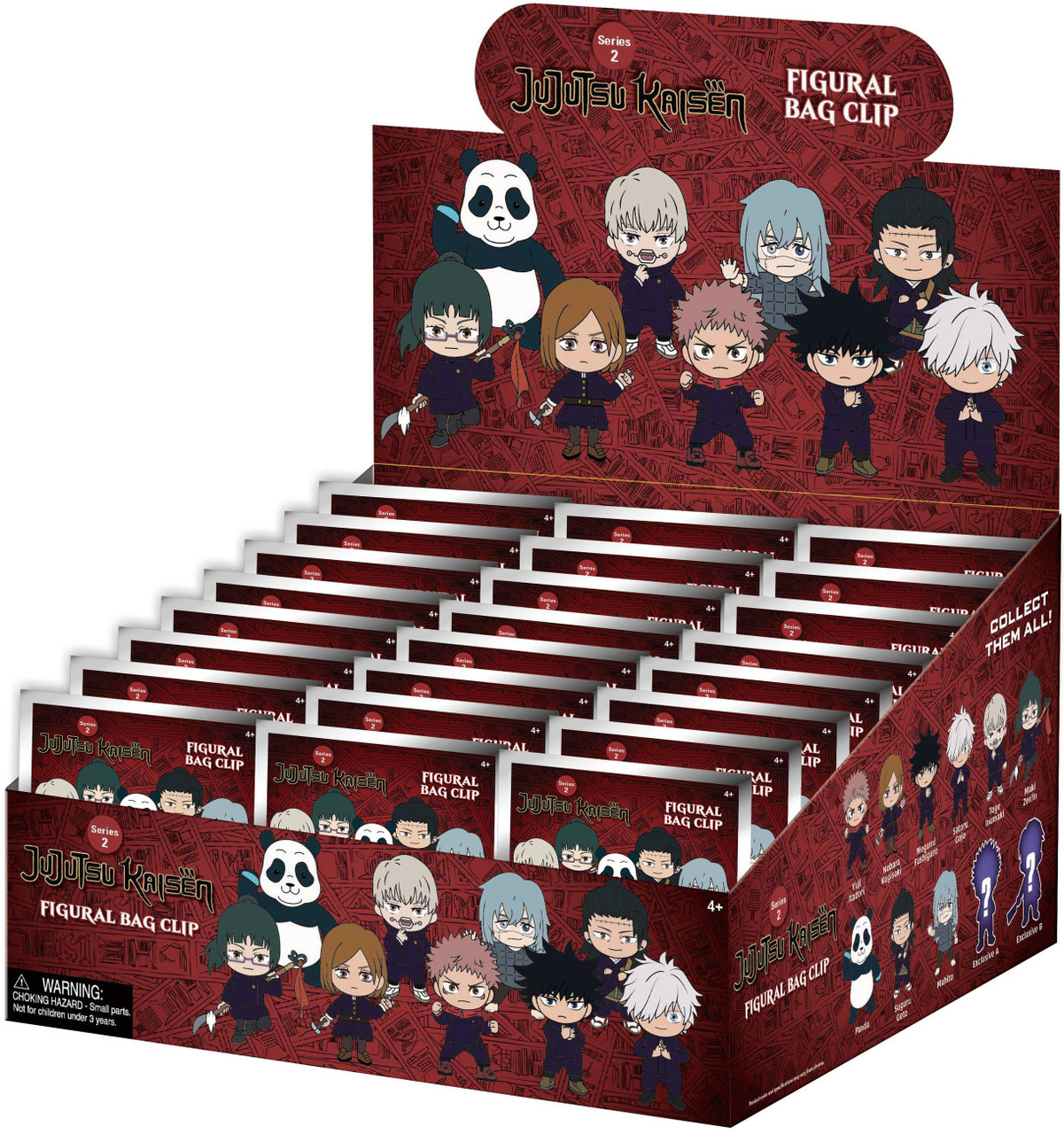 Jujutsu Kaisen 3D Figural Bag Clip Series 2 Jujutsu Kaisen Mystery