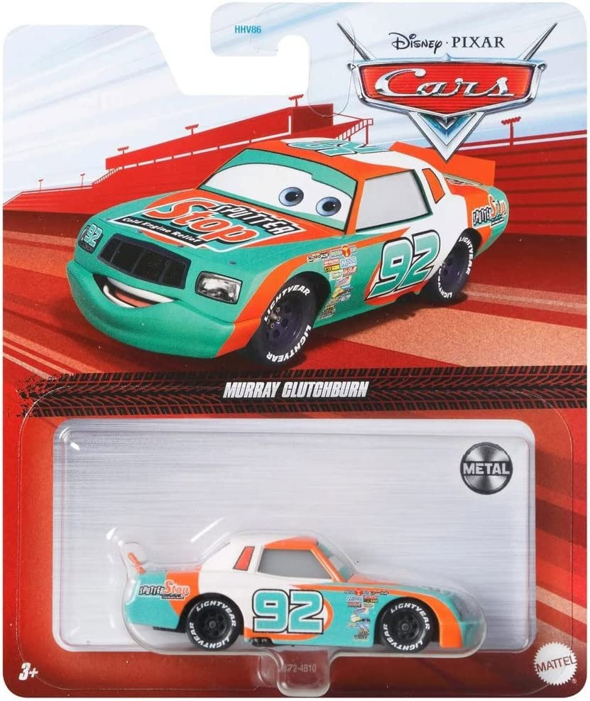 Disney Pixar Cars Cars 3 Metal Murray Clutchburn 155 Diecast Car