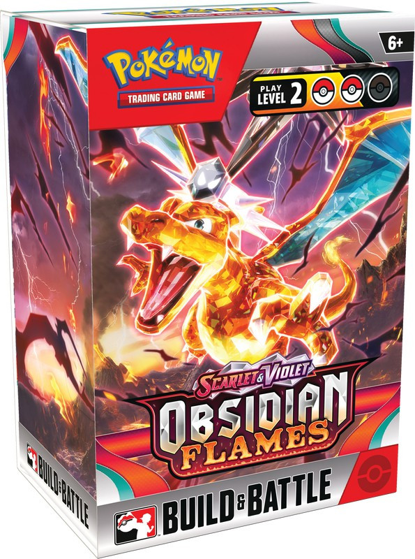obsidian flame pokemon cards Flames Center Elite Trainer Box Common Lands Obsidian Flames - Pokemon TCG