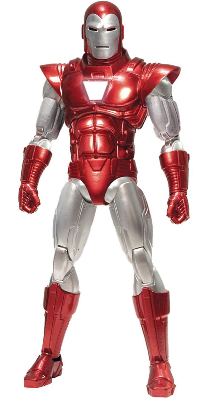 Marvel One12 Collective Iron Man Action Figure Silver Centurion