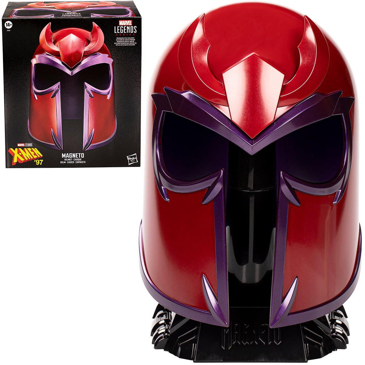 Marvel X-Men 97 Marvel Legends Magneto Roleplay Helmet Hasbro Toys