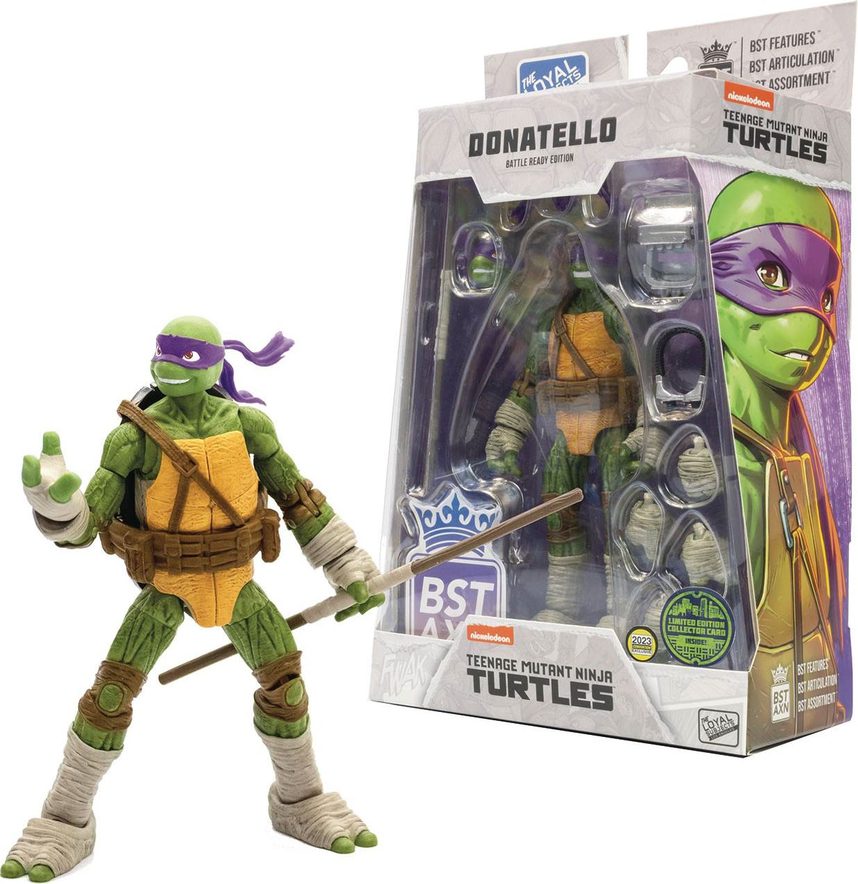 Teenage Mutant Ninja Turtles TMNT BST AXN IDW Donatello 5 Action