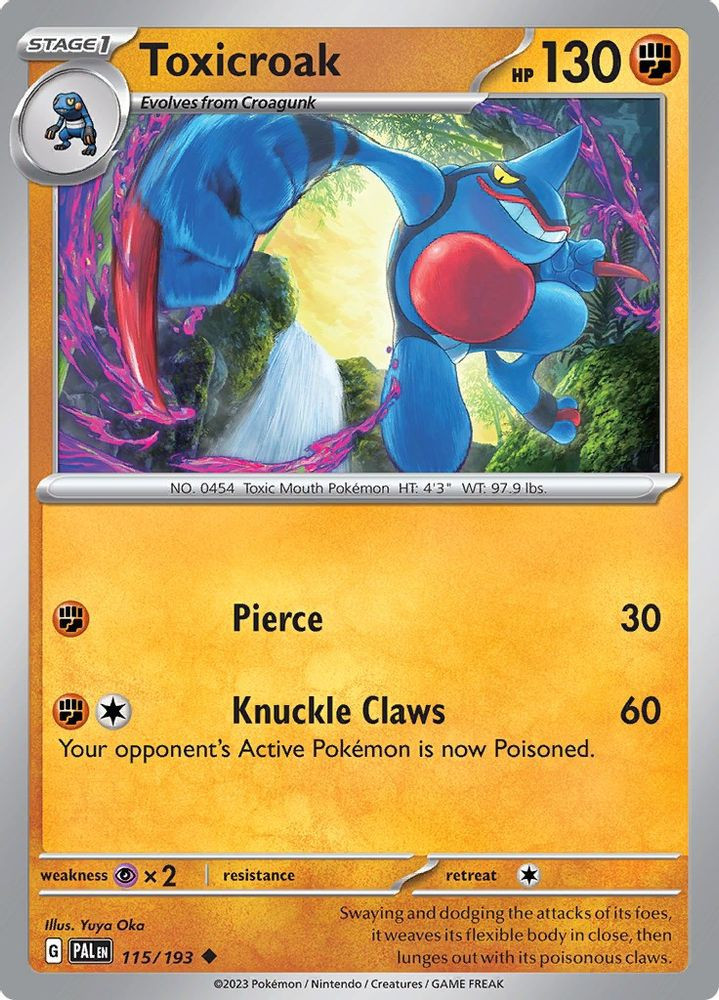 Pokemon Trading Card Game Paldea Evolved Single Card Uncommon