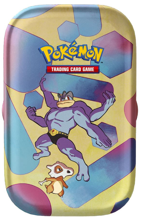 Pokemon Scarlet Violet 151 Machamp Cubone Mini Tin Set ENGLISH, 2