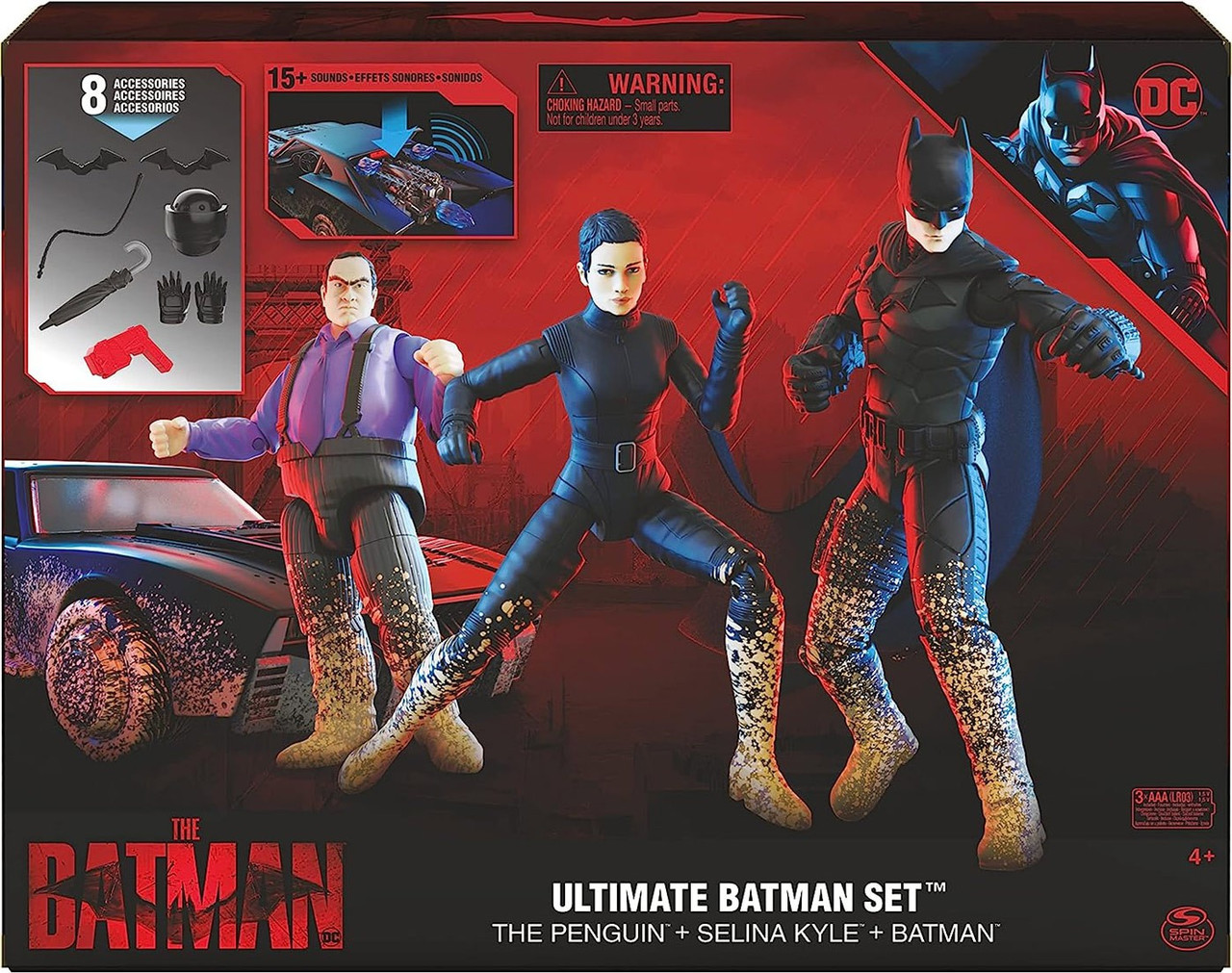 DC The Batman Movie Ultimate Batman Set Playset The Penguin
