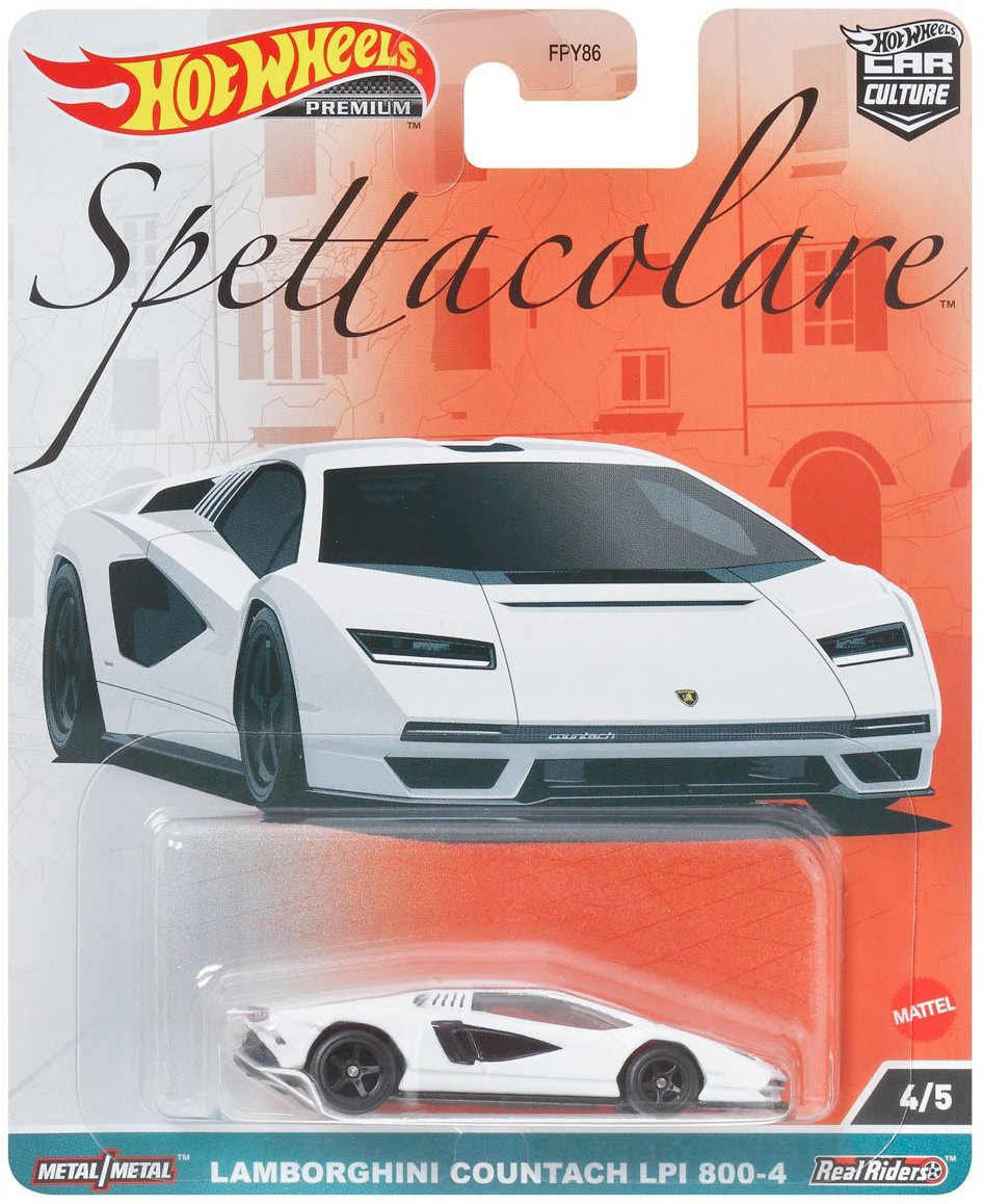 Hot Wheels Car Culture Spettacolare Lamborghini Countach LPI 800-4