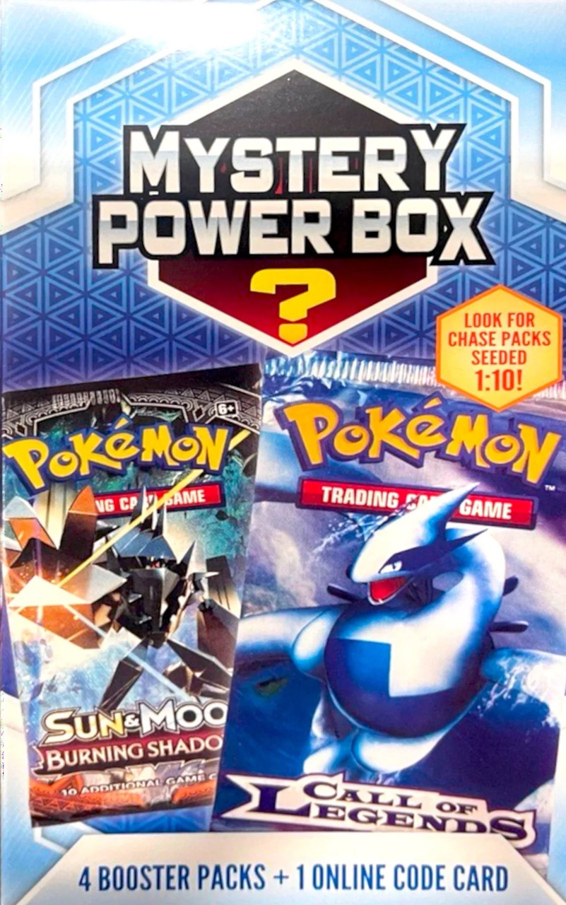 Pokemon Trading Card Game Mystery Power Box 4 Booster Packs 1