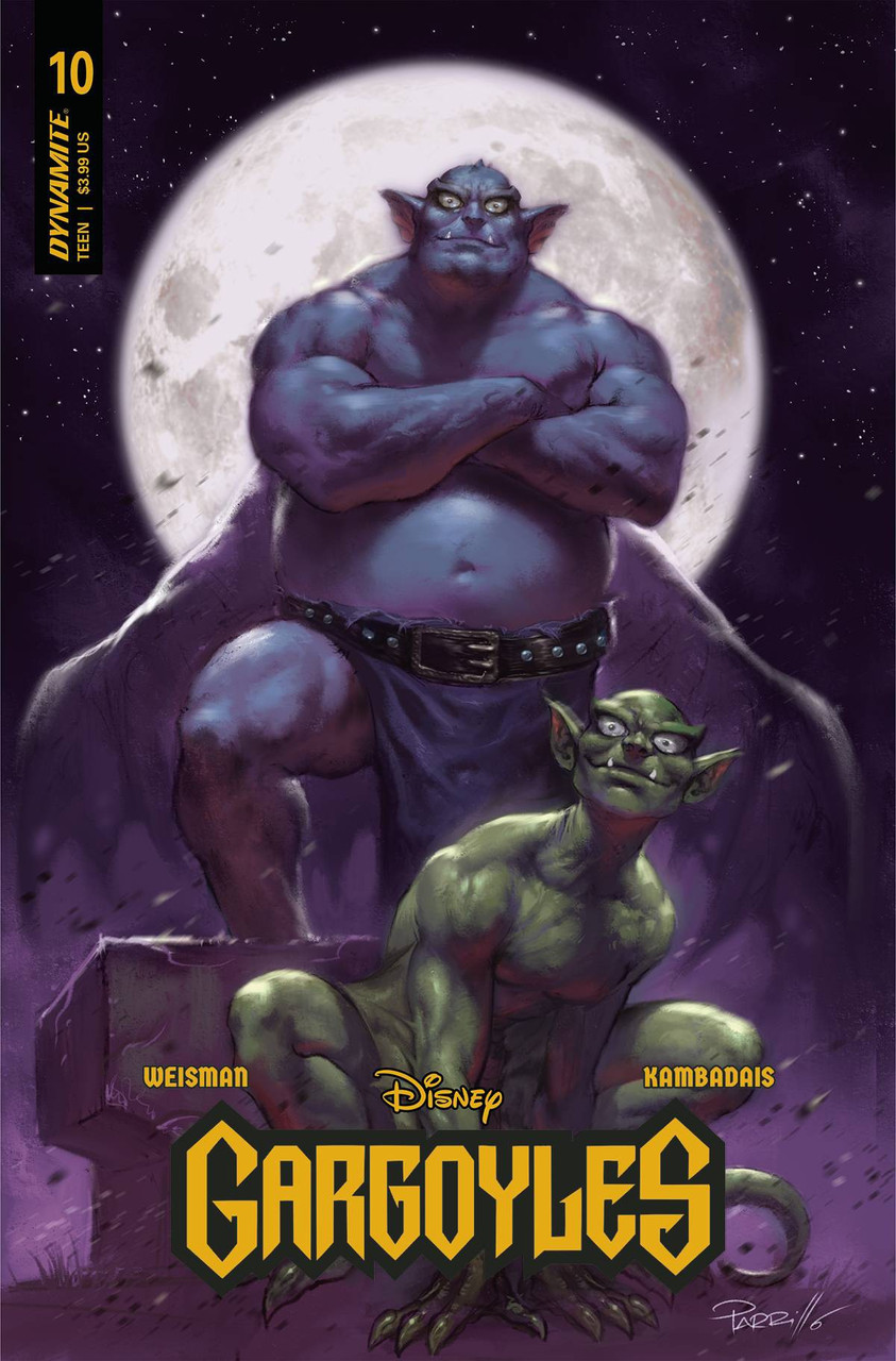 Dynamite Entertainment Gargoyles Comic Book 10 Parrillo Cover B