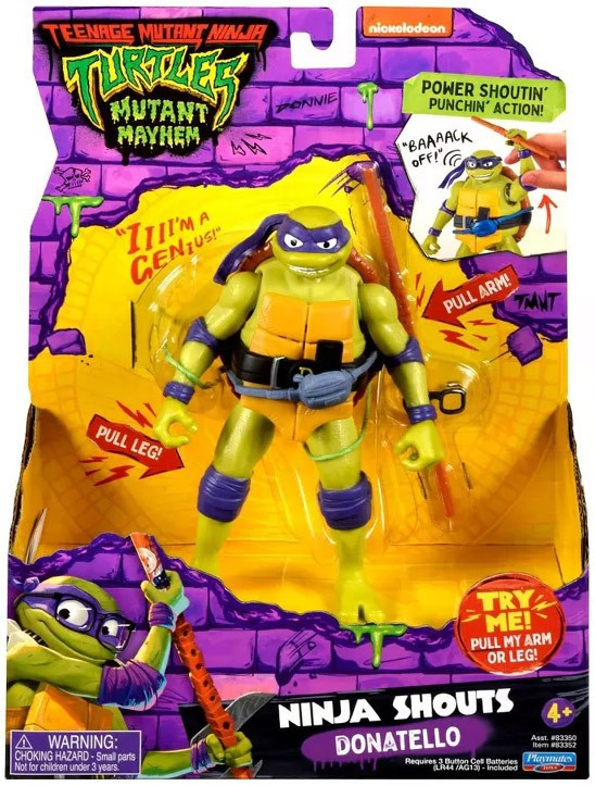 Teenage Mutant Ninja Turtles Mutant Mayhem Ninja Shouts Donatello