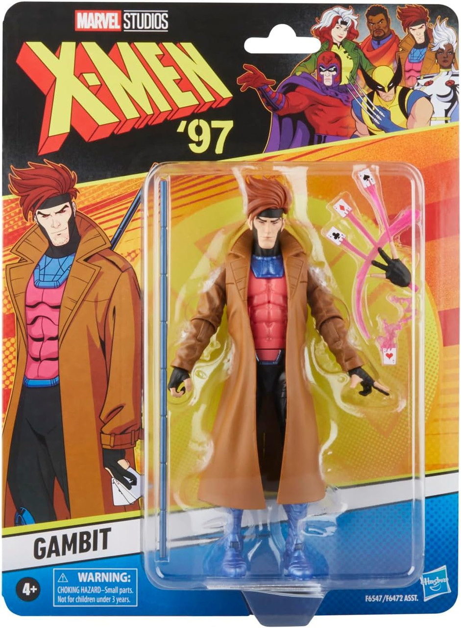 Marvel X-Men 97 Marvel Legends Gambit 6 Action Figure Hasbro - ToyWiz