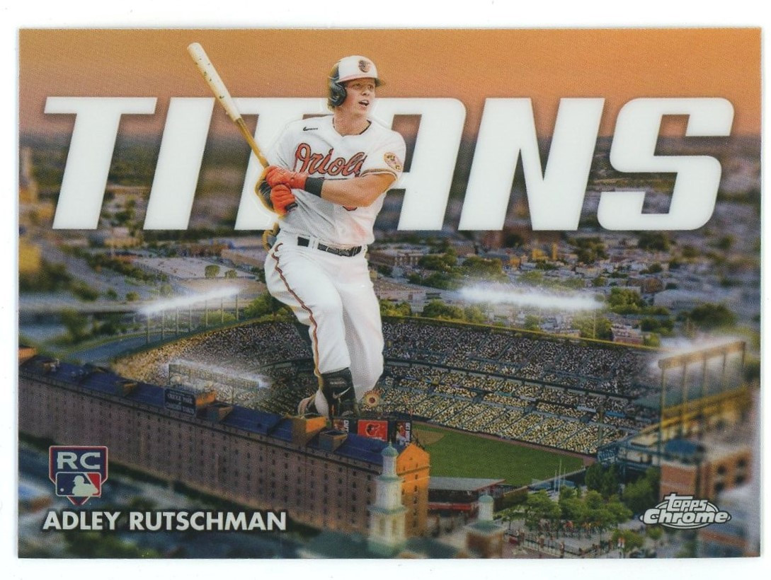 MLB Topps 2023 Topps Chrome Single Card Adley Rutschman CT-10