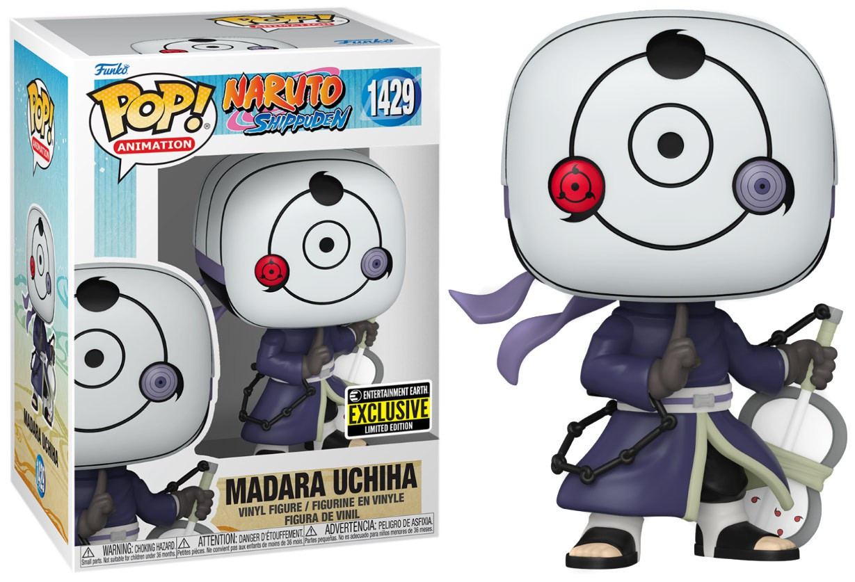 Funko Naruto Pop Animation Madra Uchiha Exclusive 6 Vinyl Figure