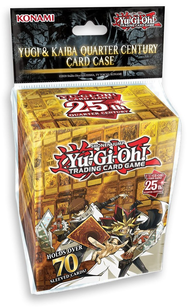 YuGiOh Yugi Kaiba Quarter Century Deck Box Konami - ToyWiz