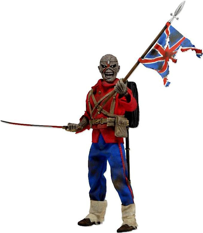 NECA Iron Maiden Retro Iron Maiden Trooper 8 Clothed Action Figure