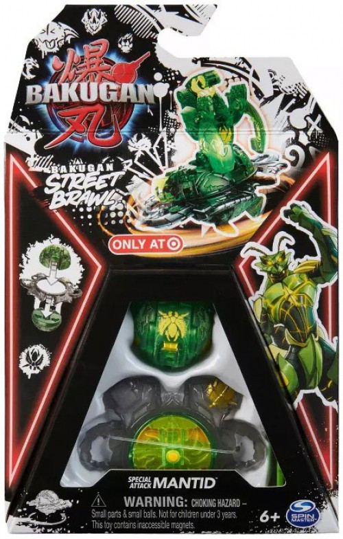 Bakugan Street Brawl Single Figure Special Attack Mantid Exclusive