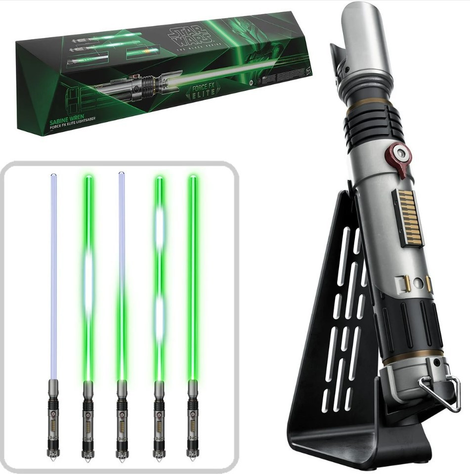 Star Wars Ahsoka Black Series Sabine Wren Force FX Elite
