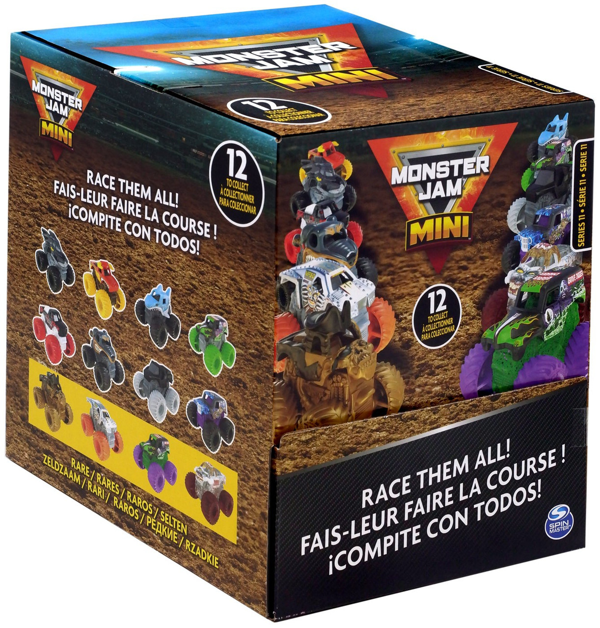 Monster Jam MINI Series 11 187 Mystery Box 24 Packs Spin Master