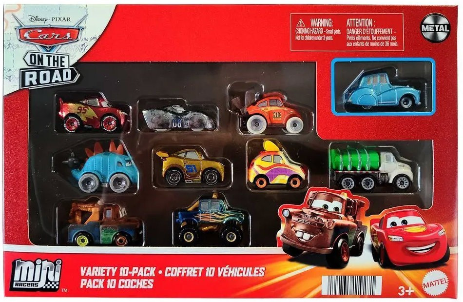 Disney - Disney Pixar Racers Die Cast Set ミニカー 194735119271__93847.1698266802