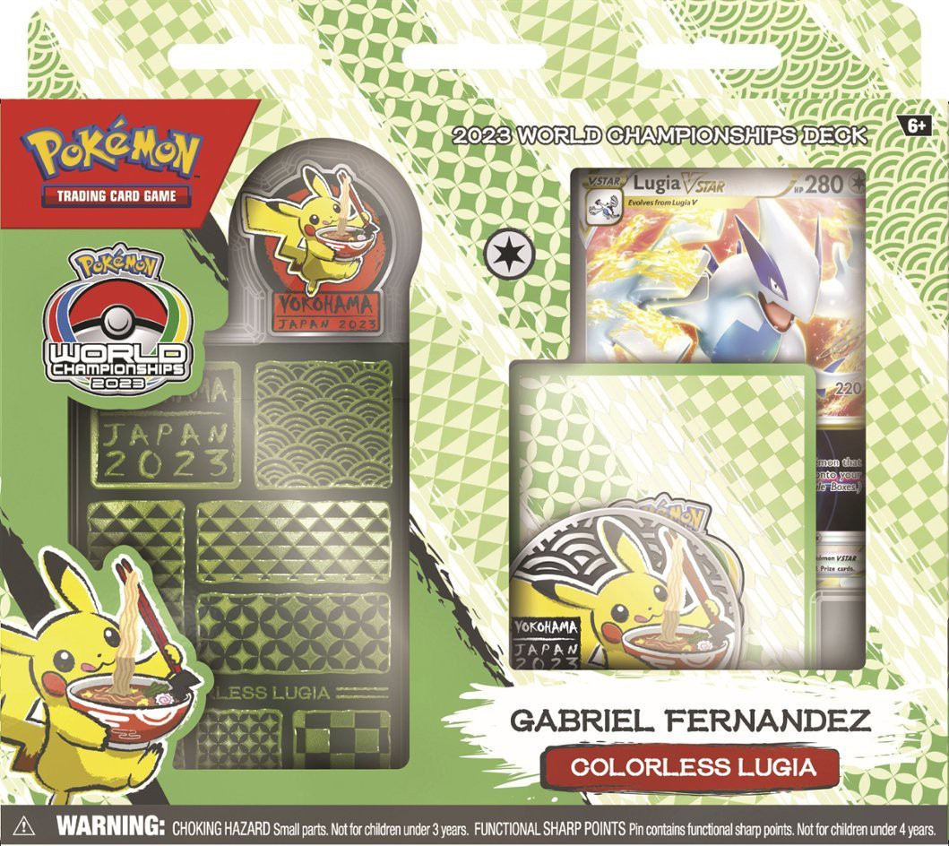 2023 WORLD CHAMPIONSHIPS DECK ルギアvstar pokemon2023starterdeckgabrielf