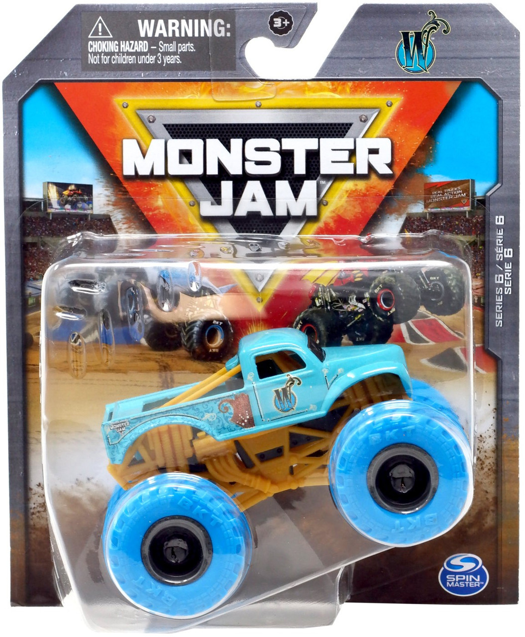Monster Jam Series 6 Whiplash 164 Diecast Car Spin Master Toys