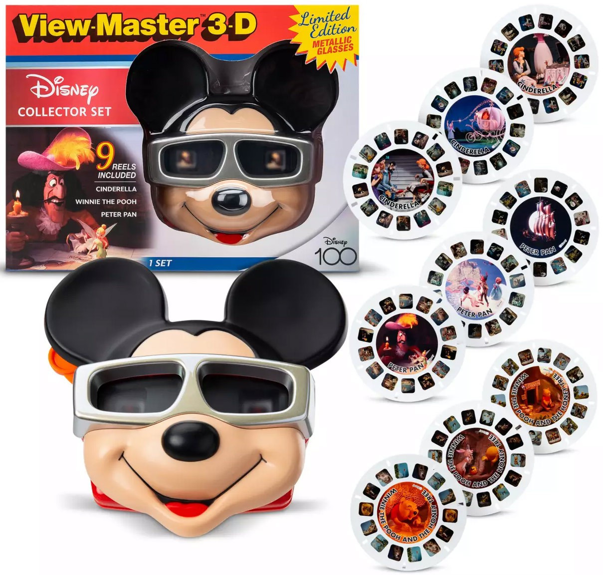 View-Master Disney100 View-Master 3-D Disney Collector Set Mattel